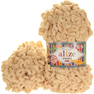 Alize Puffy Fine medová 310