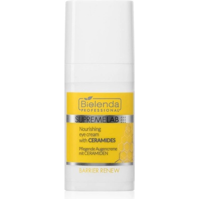 Bielenda Supremelab Barrier Renew подхранващ крем за околоочния контур с церамиди 15ml