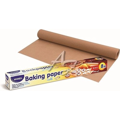 pečící papír 38cm/8m v roli, Hnědý