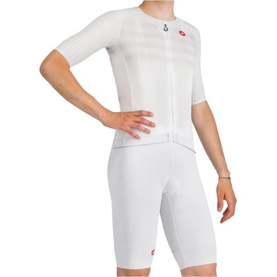 Castelli Мъжки клин за колоездене Castelli Free Aero Race S Bibshort Cycling bottoms - White - размер XL (055-3091-0215)
