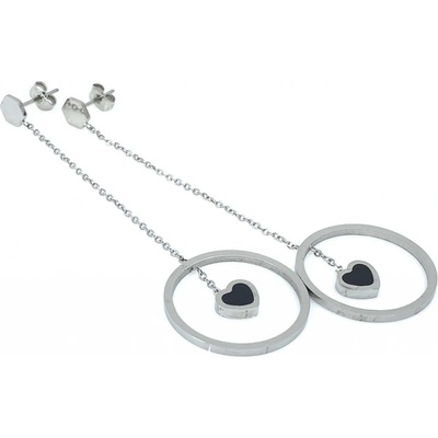 Jan Kos jewellery dámské ocelové náušnice 12117252