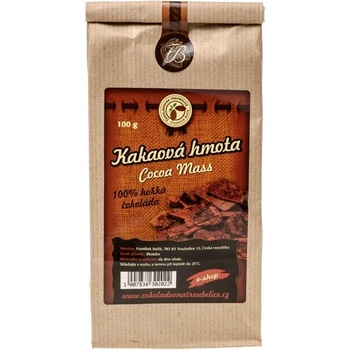Čokoládovna Troubelice Kakaová hmota Hmotnost: 100 g