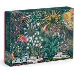 Galison - Puzzle Fireworks Jubilee metal - 1 000 piese