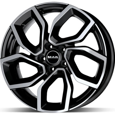 MAK Apollo 7x17 4x108 ET32 black polished