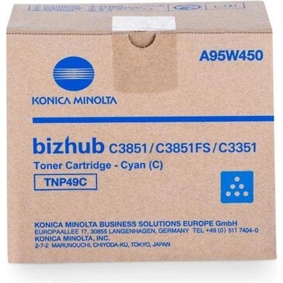 Konica Minolta TNP49C Оригинална тонер касета (циан) (oml tnp49c 16061)