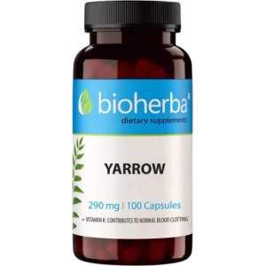 Bioherba Yarrow Flowers 290 mg [100 капсули]