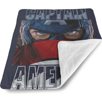 Sablio Detská deka pre bábätko Kapitán Amerika pohled přes štít
