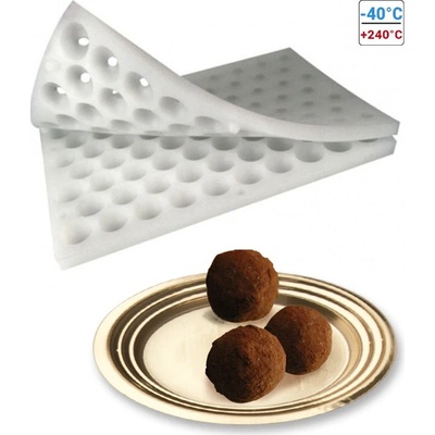 Pavoni Formy silikonové na lanýže sada 2 ks truffles prům.2,5cm