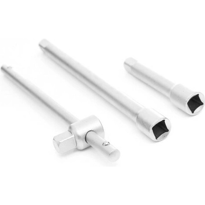 Kraft&Dele KD10200 Predlžovacie nástavce 3ks 1/2" Crv kľúče