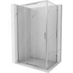 Mexen Exo-3S плъзгаща се душ кабина 80 x 75 см, прозрачна, хром - 8153-080-075-01-00 (8153-080-075-01-00)