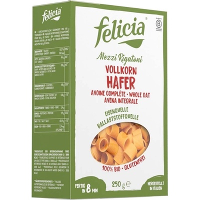 Felicia mezzi rigatoni celozrnné ovsené 250 g