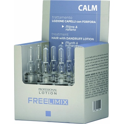 FreelImix Ampule proti lupům pro zklidnění pokožky a svěží pocit 12×10 ml