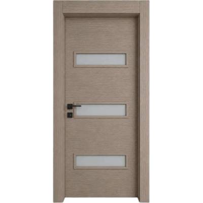 EUROSTILL Интериорна врата с каса EUROSTILL TORINO с остъкление TW 88x205 cm Дъб Гладстоун (DTTW20588G110H/S)