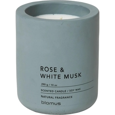 blomus Ароматна свещ Blomus Fraga - L, Rose & White Musk, FlintStone (BLOMUS 65897)