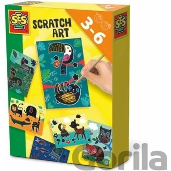 Ses Vyškrabávacie obrázky so zvieratkami