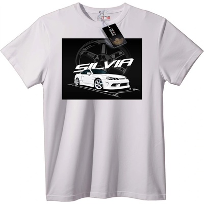 NOONEBRAND Тениска Nissan Silvia - 3XL, White