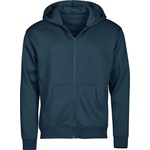 TEE JAYS TJ5154 / Унисекс суичър с цип - мастилено-кафяв M (185154akf02)
