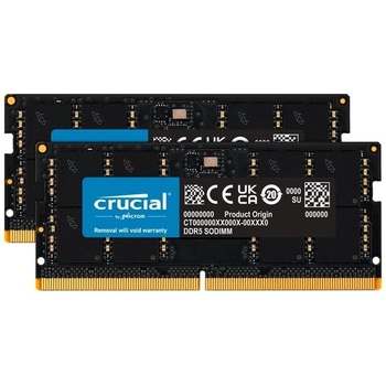 Crucial DDR5 64GB 2x32 4800MHz CL40 CT2K32G48C40S5