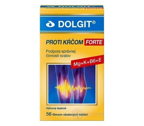 DOLGIT proti kŕčom FORTE 56 tabliet