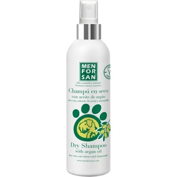 Menforsan Suchý šampon s arganovým olejem pro psy 250 ml
