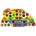 Play-Toys Комплект с моделин Play-Toys - Дъга, 40 цвята (70485)