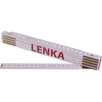 Kola Pirkl Metr skládací 2m LENKA Profi bílý dřevo