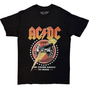 AC/DC For Those About To Rock 81 Black L Риза (ACDCTS75MB03)