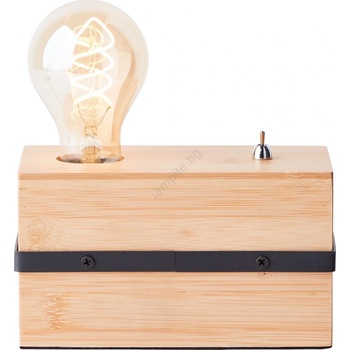 Brilliant - Настолна лампа BENNY 1xE27/40W/230V бамбук (BI0060)