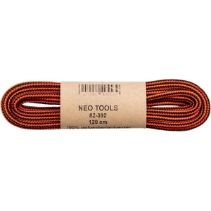 NEO TOOLS Връзки за обувки Neo, оранжево и черно, 82-392 (82-392)