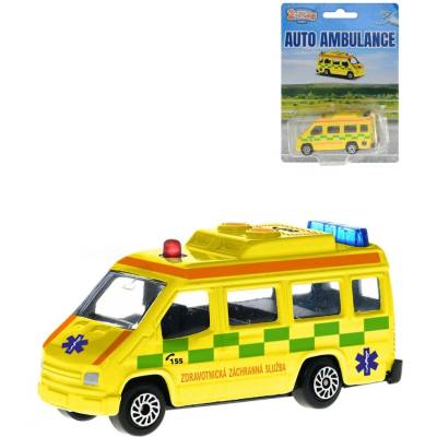 Mikro trading 2-Play Traffic Ambulance CZ 8cm volný chod