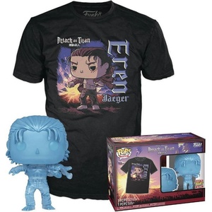 Funko Pop! Attack On Titan Final Season Eren Jaeger With Marks And T Shirt L