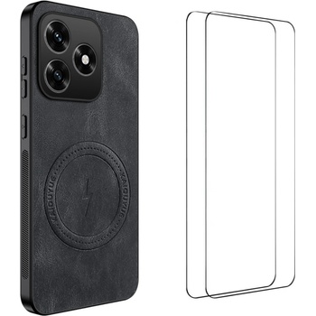 Huawei WANLONFENG Магнитен Калъф за Honor X5c Plus 4G/ Honor X5c 4G - MagSafe, Вкл. Протектор, 4 Цвята