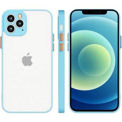 Pouzdro IZMAEL Silikónové flexibilní Milky Case Xiaomi Redmi Note 9 4G modré