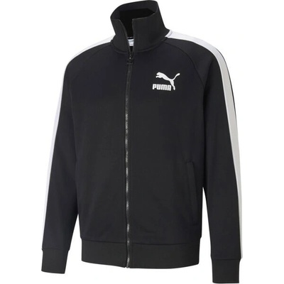 Puma ICONIC T7 TRACK jacket mikina černá