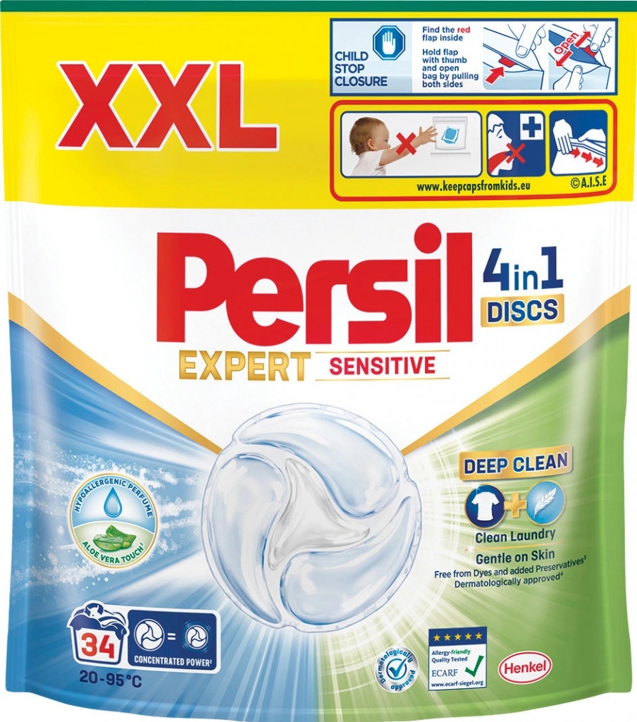 Persil Discs Expert Sensitive kapsule 34 PD
