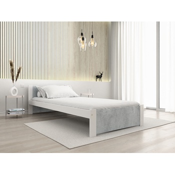 Textilomanie Ikaros betón / biela Bez roštu Matrac Coco maxi 20 cm