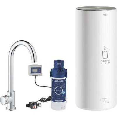 GROHE Кухненски вентил и бойлер размер L, GROHE Red mono (30080001)
