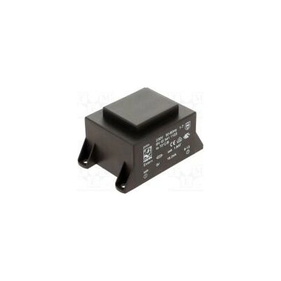 Transformátor zalévaný 16VA 230VAC 9V 1778mA PCB 400g