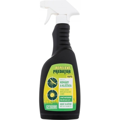 Predator s rozprašovačem proti komárům a klíšťatům 500 ml