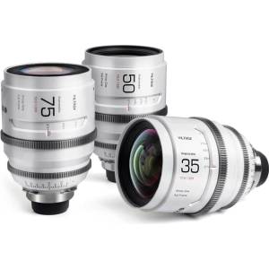 Viltrox Кино обектив Viltrox Anamorphic Cine Set 35mm, 50mm, 75mm T2.0 1.33X PL за L-Mount Обективи