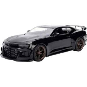  Модели на автомобили и мотоциклети модел 1/24 Chevrolet Camaro 2024 ZL1 1LE Black - Fast & Furious - (TRS8399-3925)