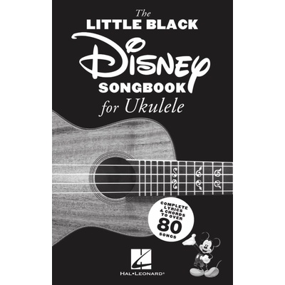 Hal Leonard The Little Black Disney Songbook for Ukulele Noty