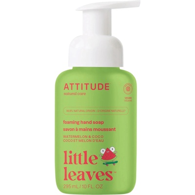 Attitude Foaming Hand Soap Watermelon & Coco little leaves 295 ml