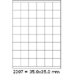 CDRmarket Самозалепващи етикети 35 x 35 mm, 48 етикета, A4, 100 листа (R0ECO.2307A)