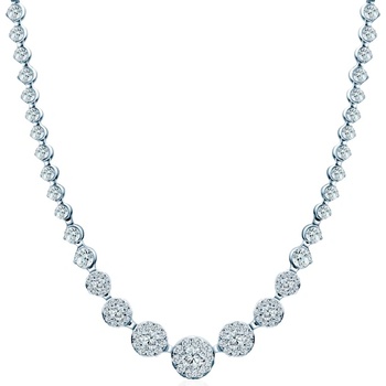 SAVICKI Колие Eterniàle, сребро, цирконии