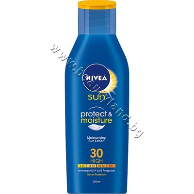 Nivea Лосион Nivea Sun Protect & Moisture SPF 30, p/n NI-85581 - Хидратиращ слънцезащитен лосион (NI-85581)