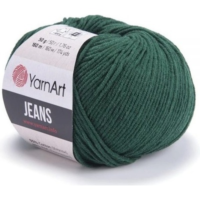 Jeans 50g - 92 Tmavá zelená