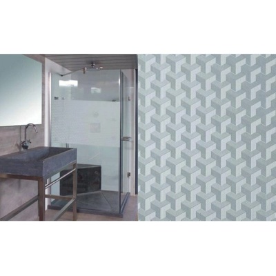 Patifix Статична фолиа за стъкло ornament - ширина 45 см