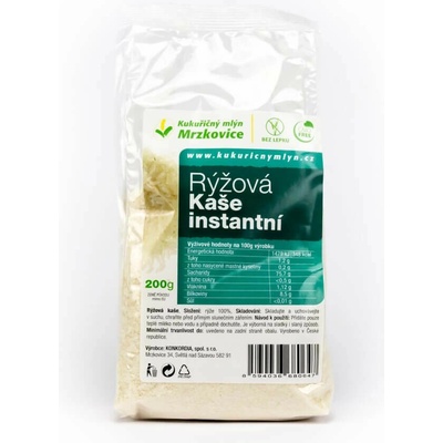 Kukuřičný mlýn Ryžová instantná kaša 200 g