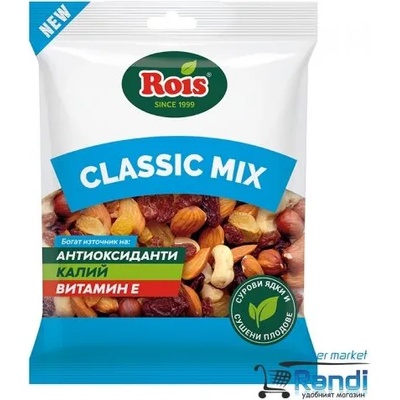Rois Сурови ядки Rois classic mix 150гр